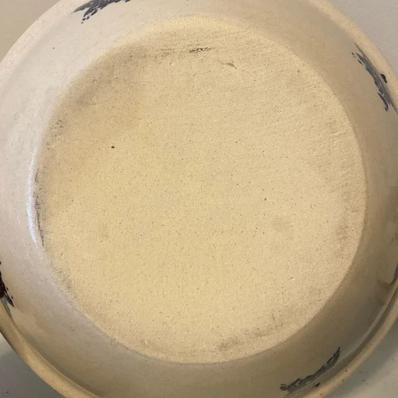 Vintage At Home American Marshall Pottery Serving Bowl - Picture 7 of 16